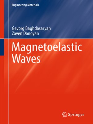 cover image of Magnetoelastic Waves